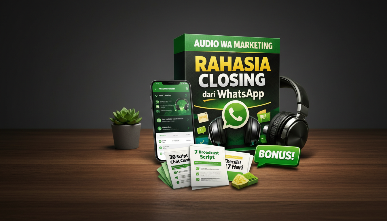Audio Book Rahasia Closing dari WA 